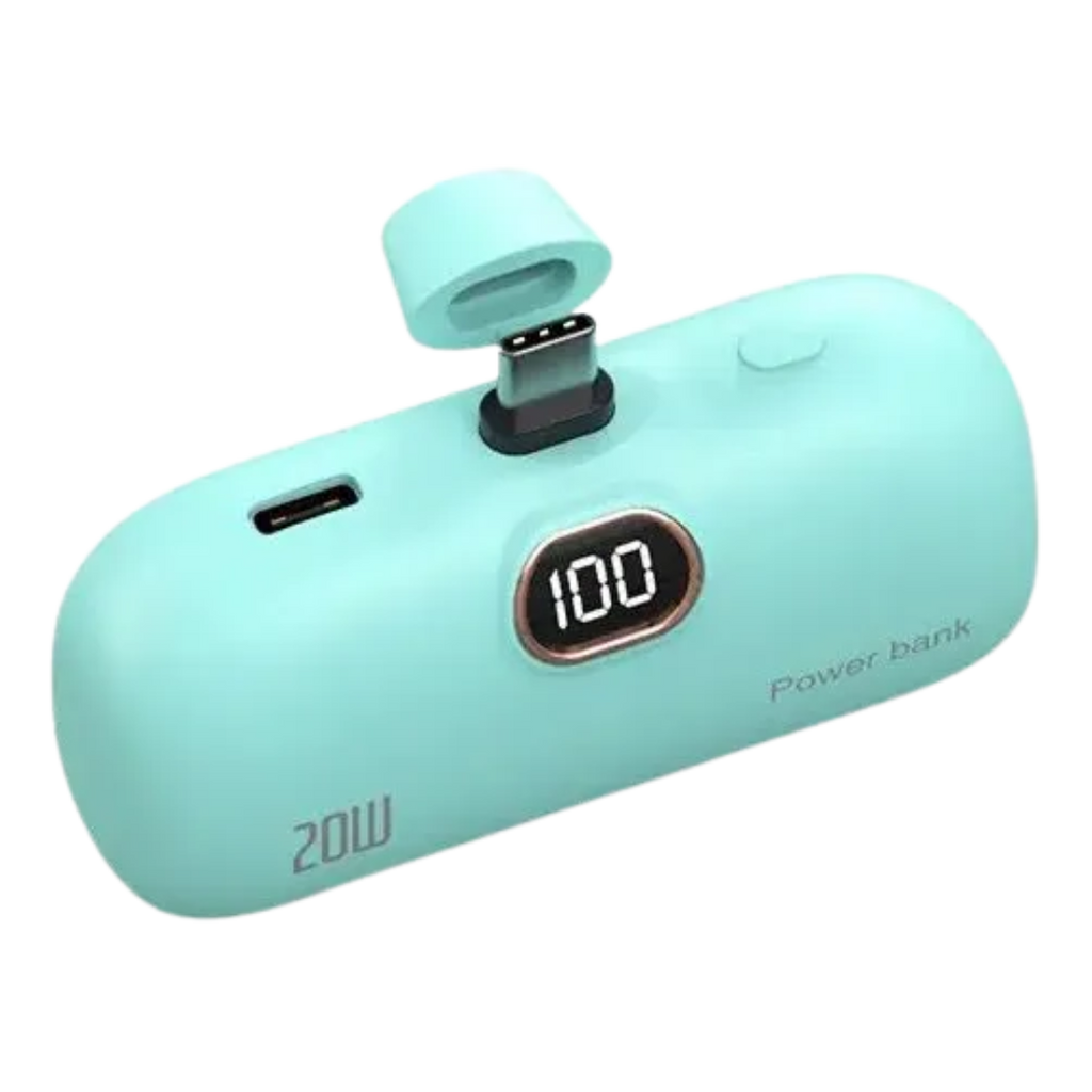 Mini Power Bank 5000mAh | Compacto y Portátil