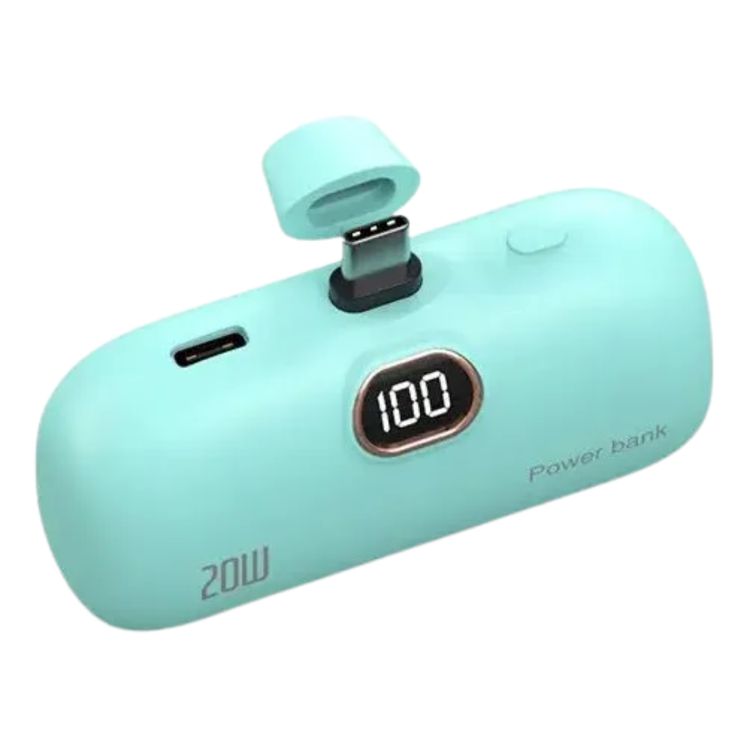 Mini Power Bank 5000mAh | Compacto y Portátil
