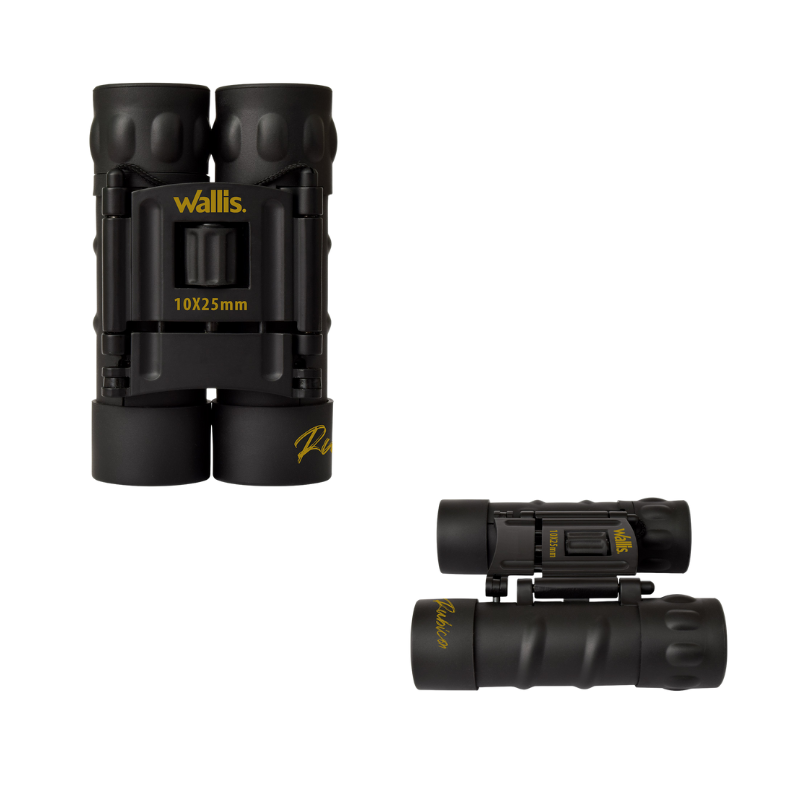 Binocular compacto tipo tejado 10 x 25 mm