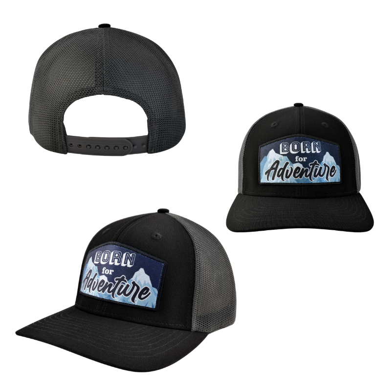 Gorra con malla suave doble capa y ajustador snapback de  plástico, horma M-PRO/ perfil medio, estructura rígida