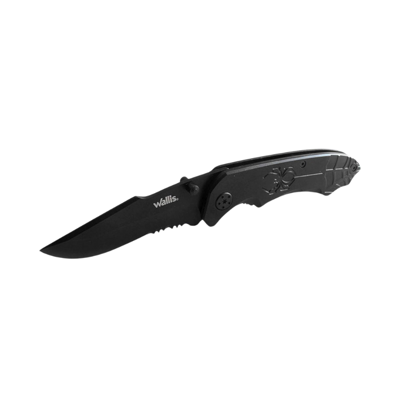 Navaja de bloqueo, acero inoxidable 3CR13 SS / 52 HRC