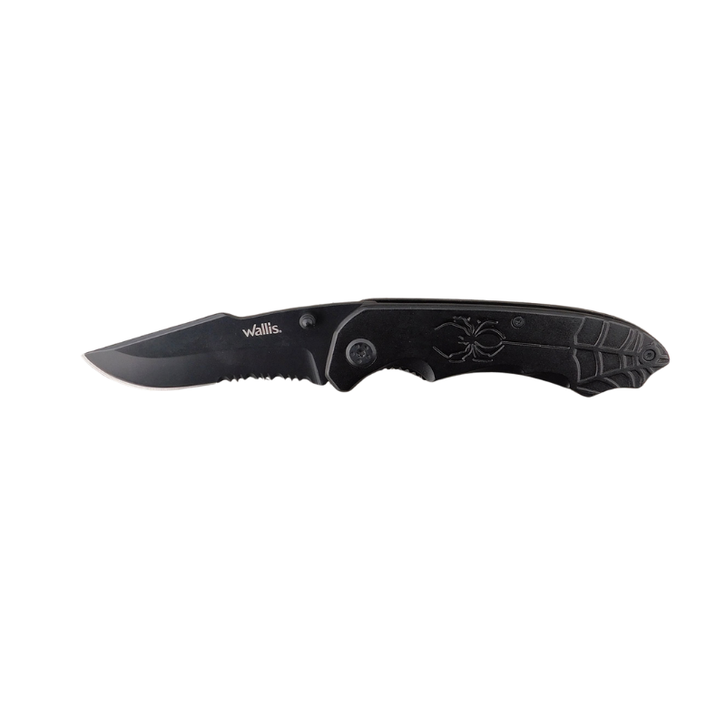 Navaja de bloqueo, acero inoxidable 3CR13 SS / 52 HRC