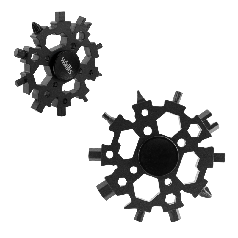 Multiherramienta universal portatil, de acero inoxidable 2CR13 SS / 45 HRC