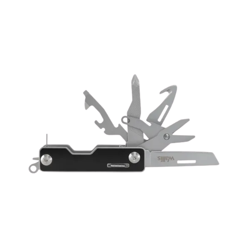 Multiherramienta con bloqueo, de acero inoxidable 2CR13 SS / 45 HRC