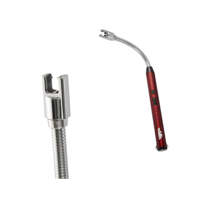 Encendedor electrónico USB, haz de plasma y cuello  flexible de  360 °