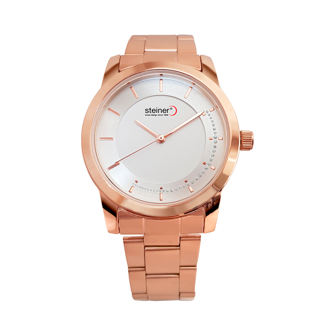 Reloj Ana Dama,Correa Acero Inox,3Atm ST23133ME