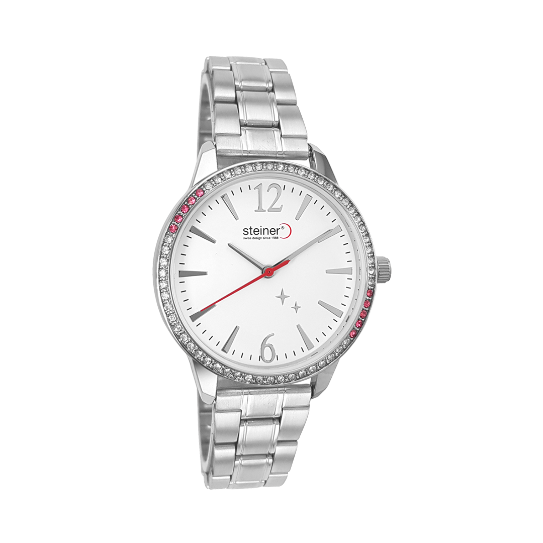 Reloj Ana Dama,Correa Acero Inox,3Atm ST23136ME