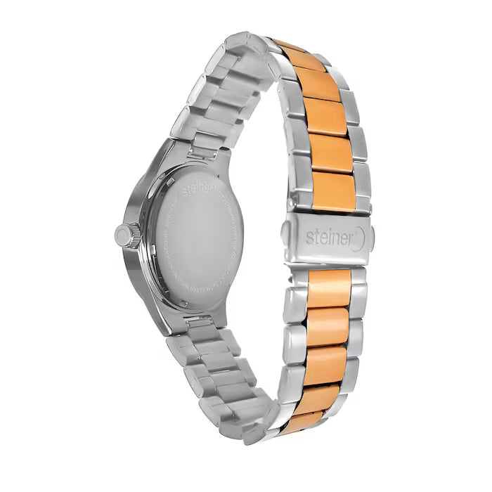 Reloj Ana Dama Plata, Oro,Ext Ace Inox,3A