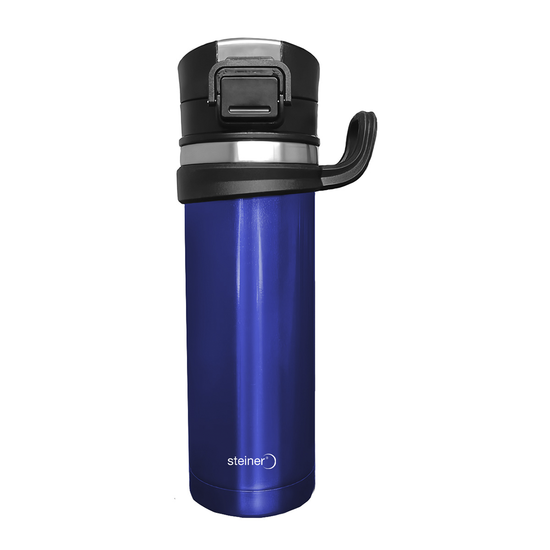Termo Ac Inox, Doble Pared, Azul, 450Ml