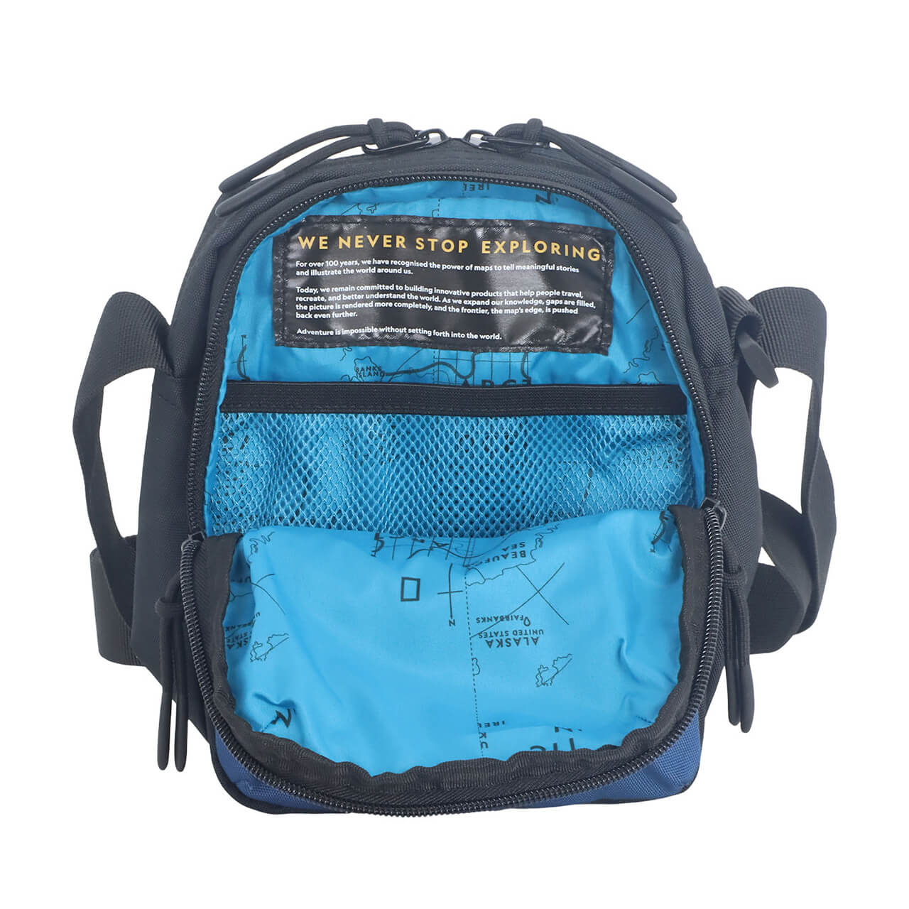 Bolso de viaje NG ALL ROUNDER, 17x9x21cm, azul