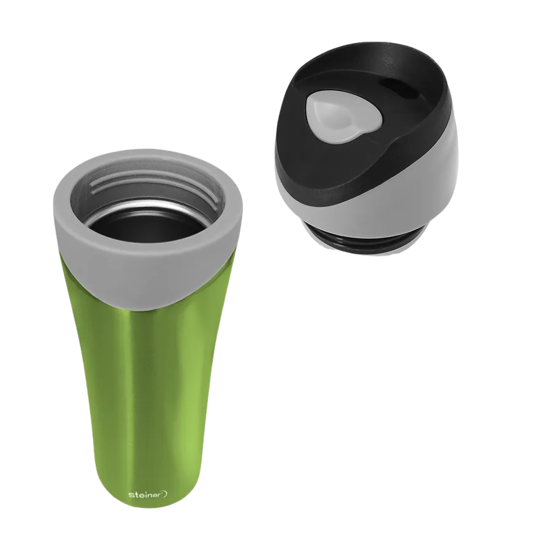 Termo Acero Inoxidable, 450 Ml, Verde